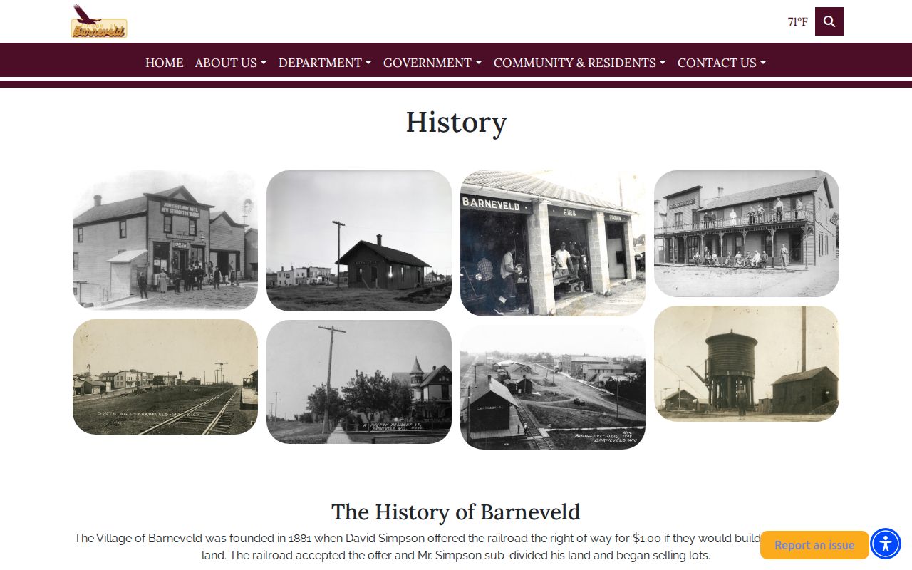 Barneveld criminal records and public safety history in Iowa County